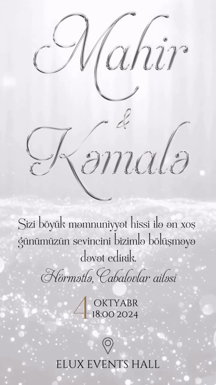 Ağ dizaynda video dəvətnamə